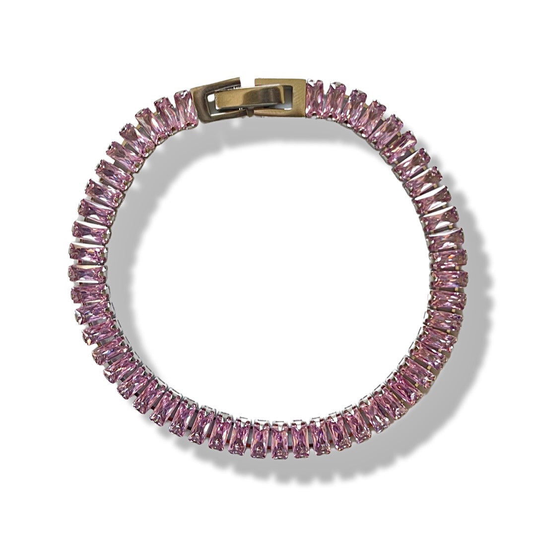 PINK ZIRCONIUM BRACELET